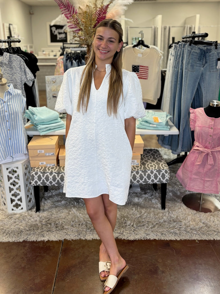 Pure Grace Shift Dress