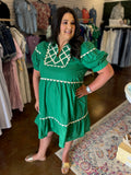 Trendy Touch Tiered Dress - Plus