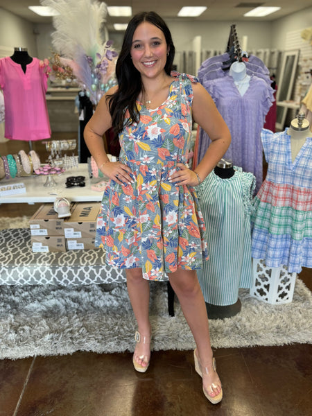 On Tropic Time Dress
