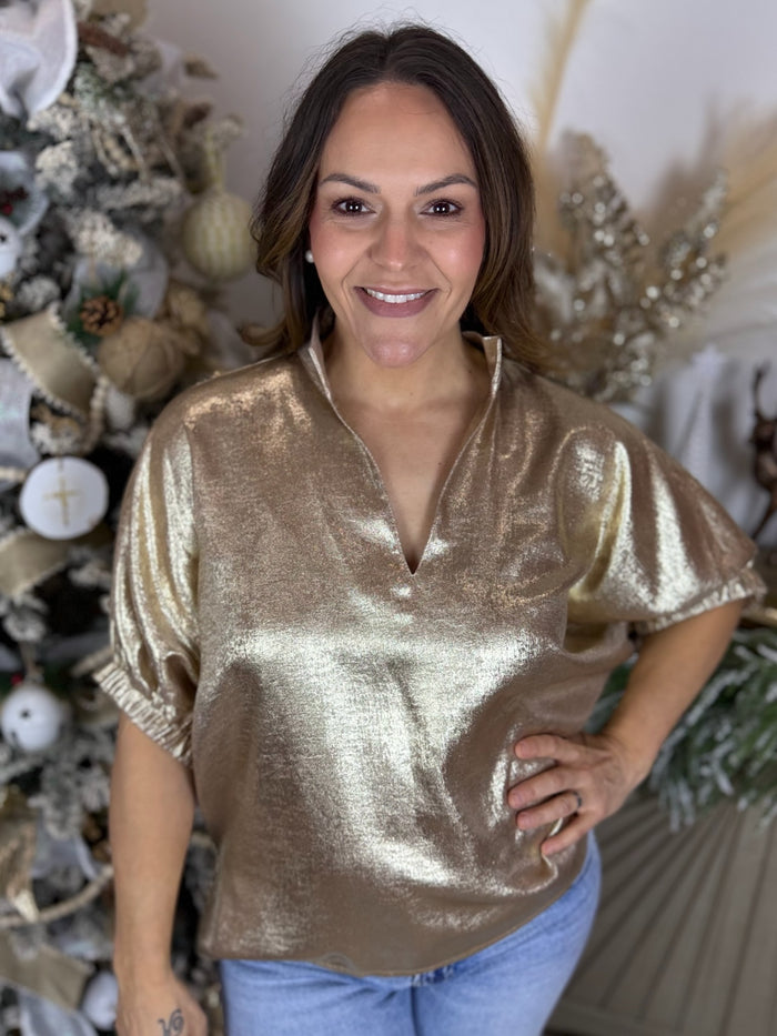 All That Glimmers Blouse