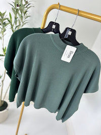 Windswept Ribbed Top