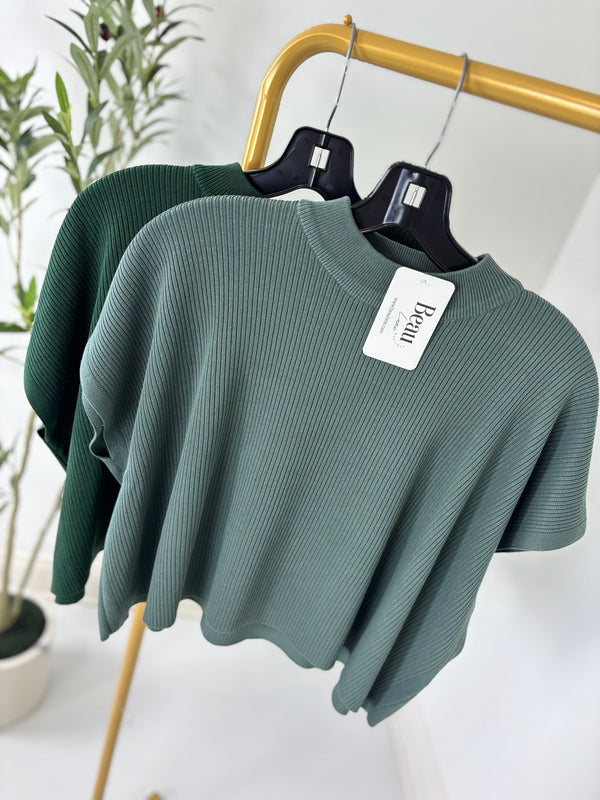 Windswept Ribbed Top