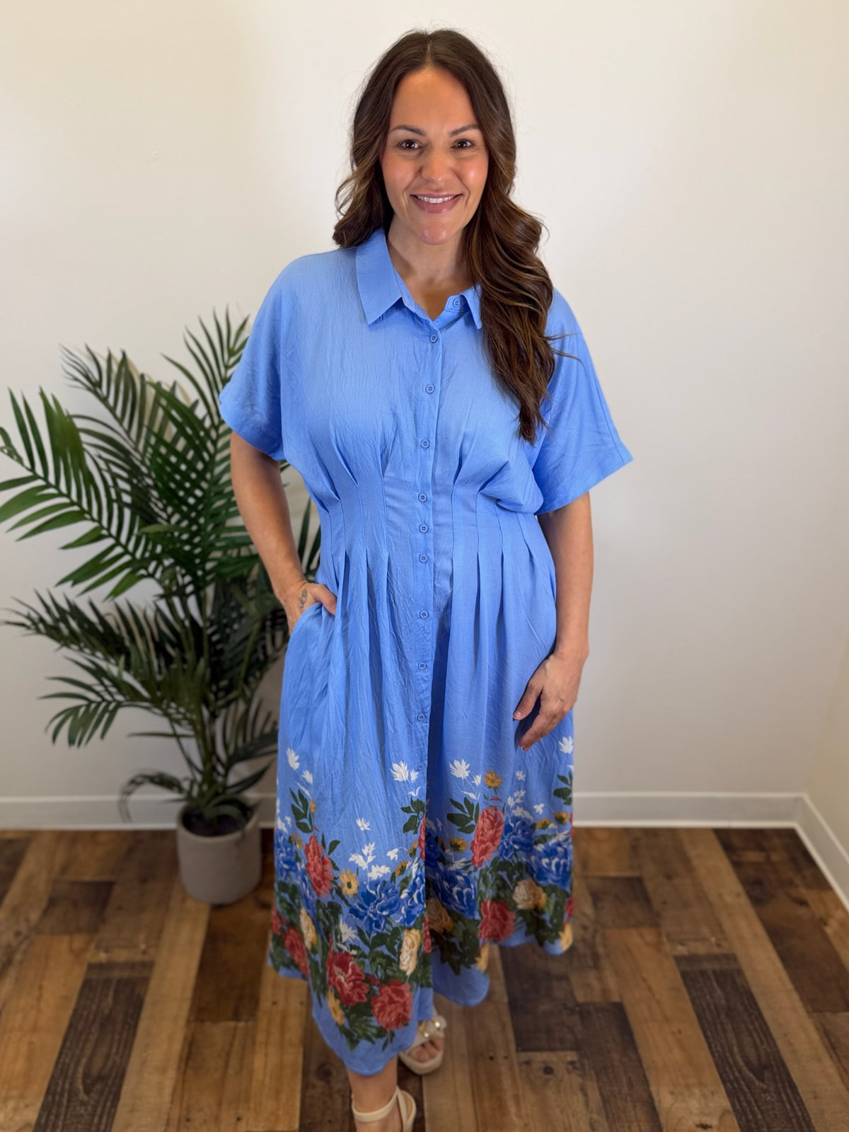 Postcard Moment Midi Dress