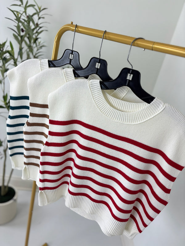 Crisp Air Striped Sweater