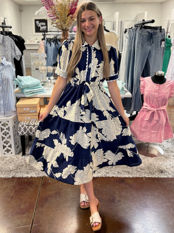 Midnight Garden Maxi Dress