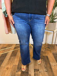 Carson Crop Flare Jean - Risen (PLUS)