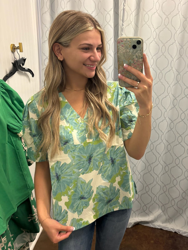 Bright Future Floral Top