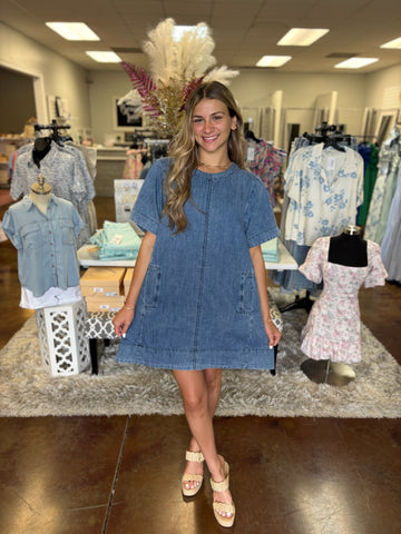Boardwalk Babe Denim Dress