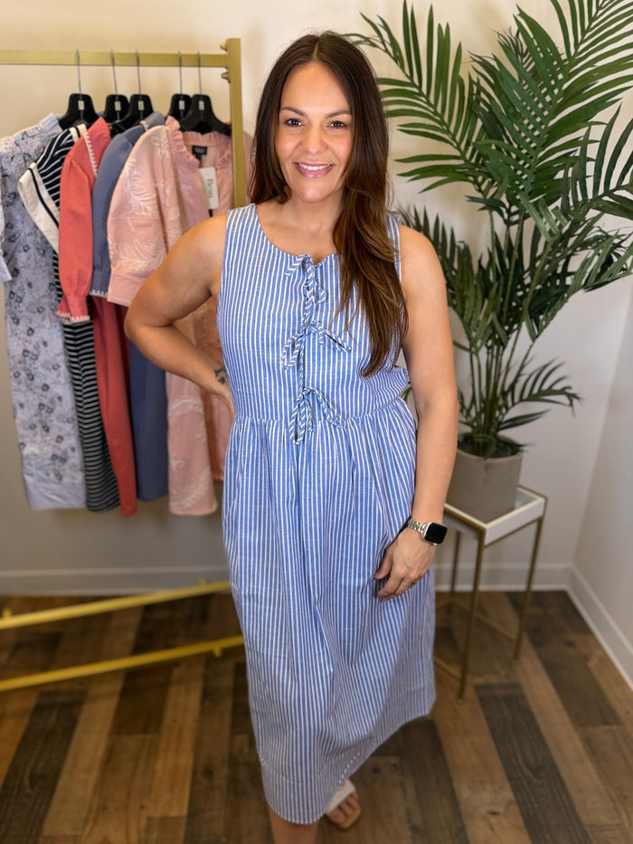 Breezy Days Striped Dress