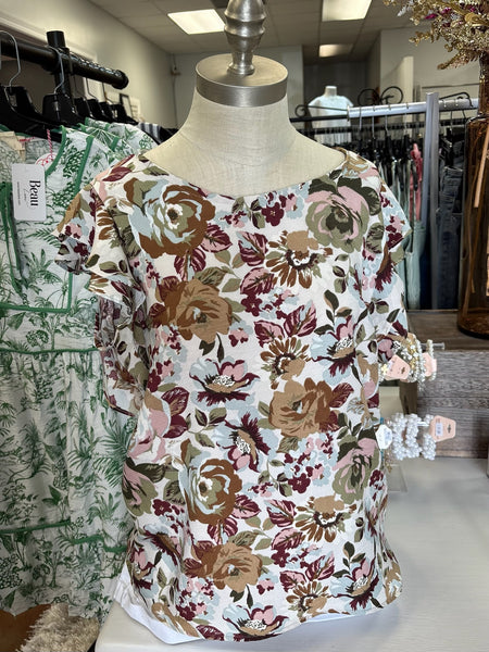 Vintage Bloom Blouse