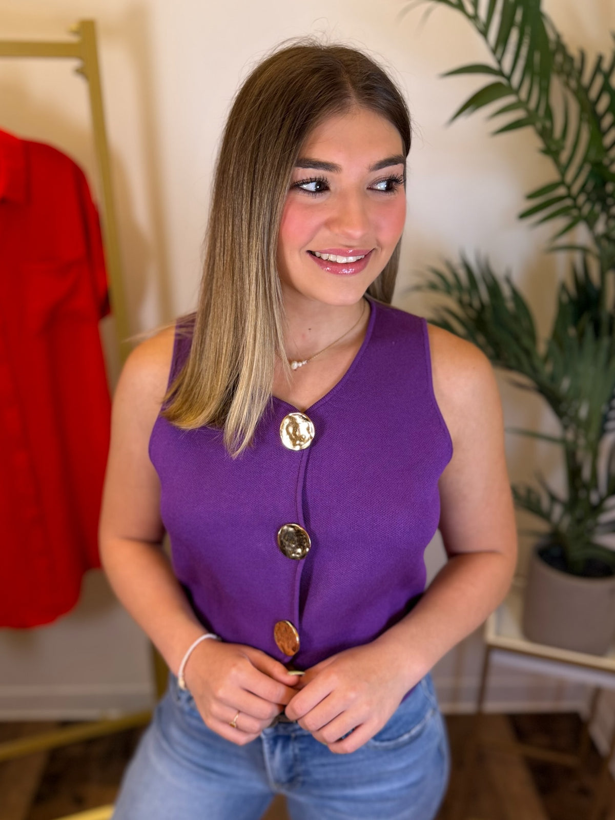 Sideline Sophistication Sweater Vest