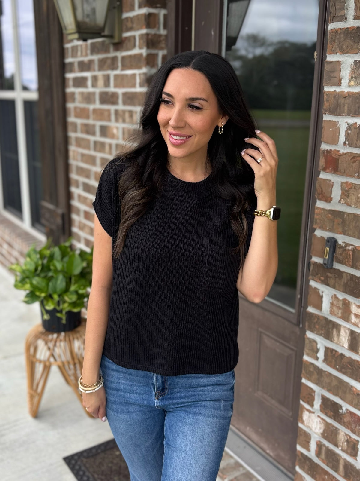 Chic Simplicity Knit Top