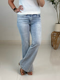 Ellen Low Rise Flare Jean - Risen