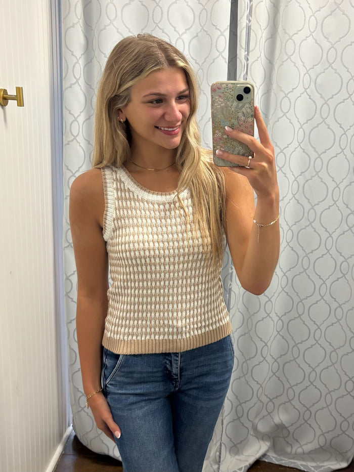 Sandy Shores Knit Tank