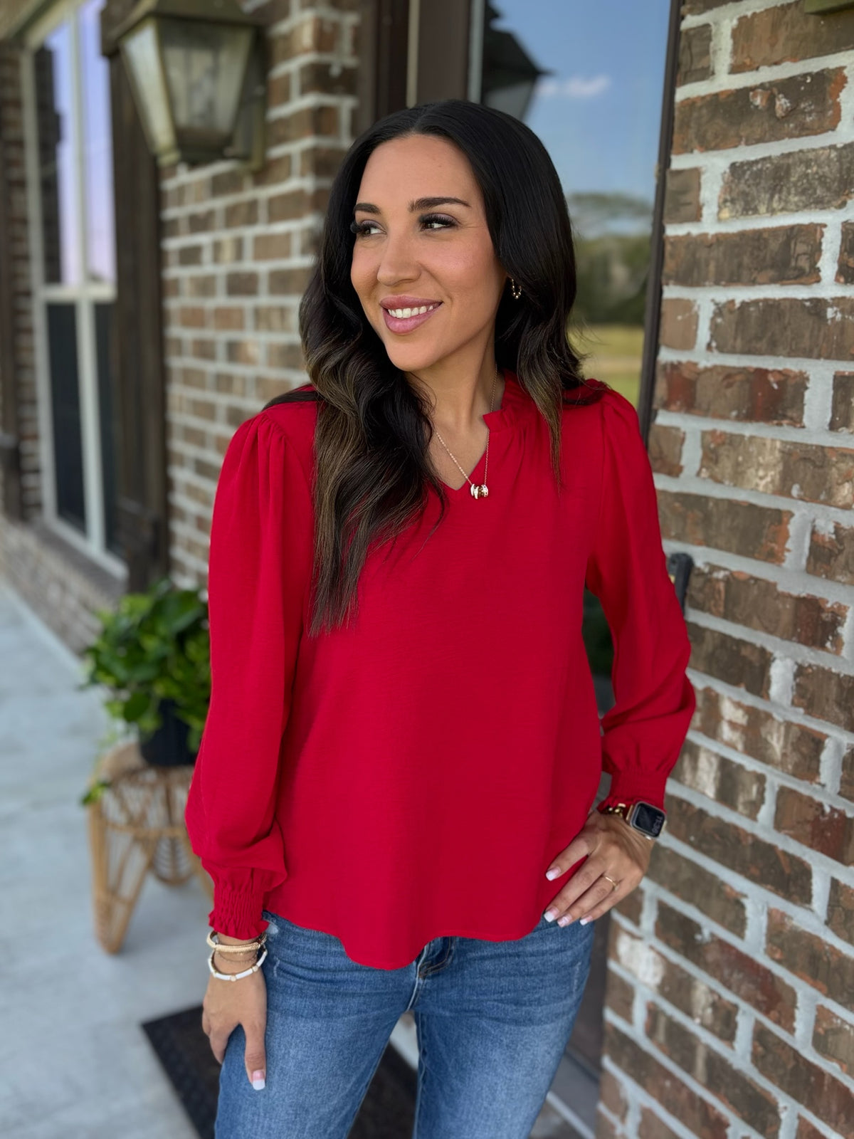 Autumn Embers Blouse