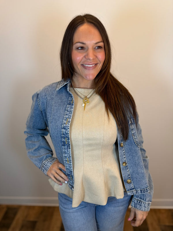 Easygoing Denim Jacket