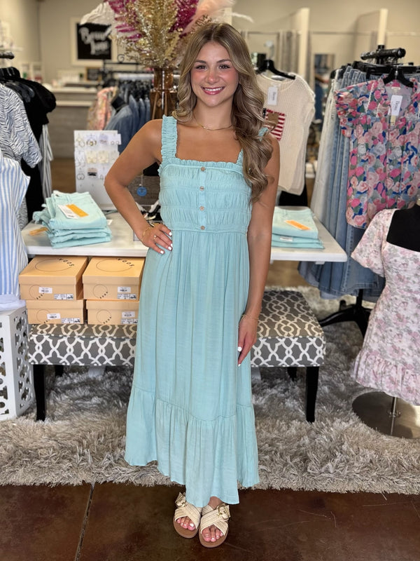 Sweet Summertime Smocked Dress