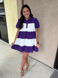 Call the Shots Striped Dress
