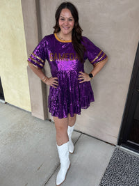 Friday Night Lights Sequins Dress