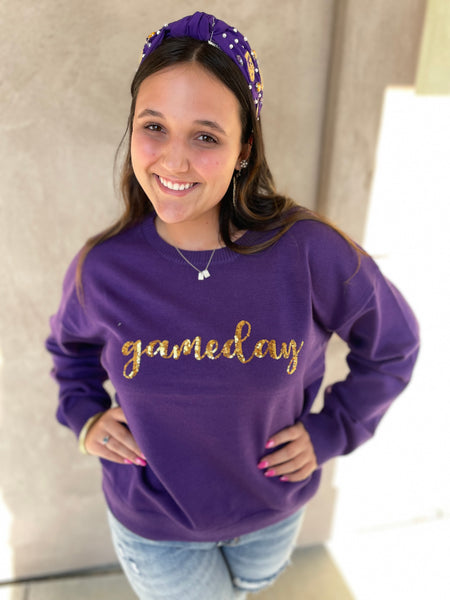 Gameday Sequins Sweater