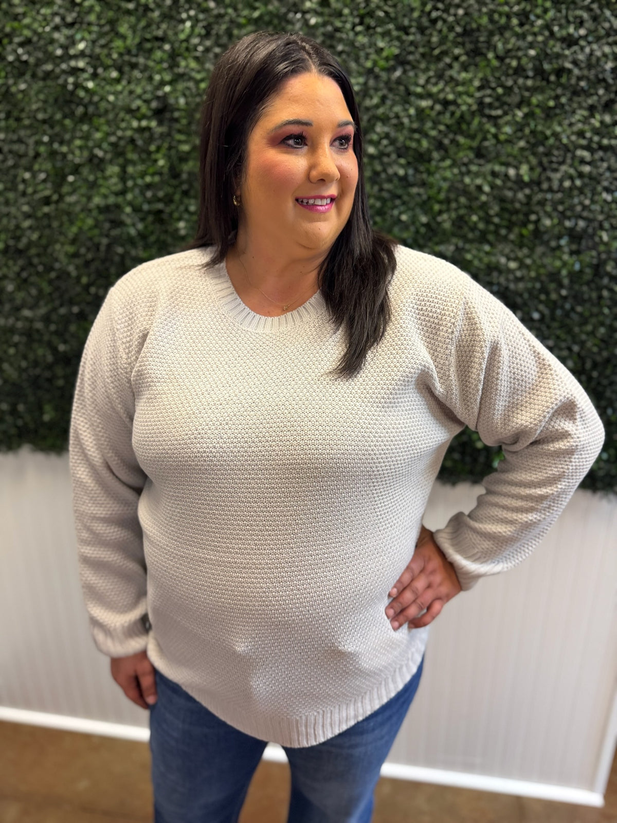 Soft Structure Sweater - Plus