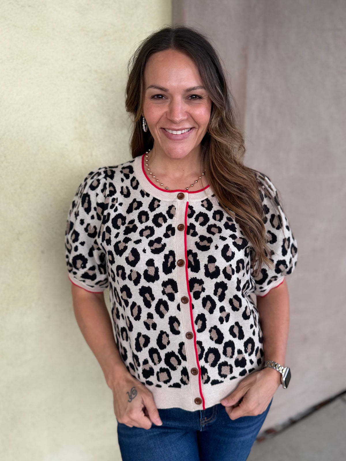 Wild Card Leopard Cardigan