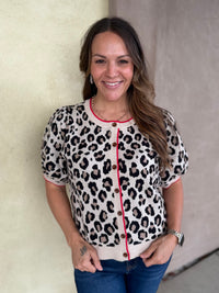 Wild Card Leopard Cardigan