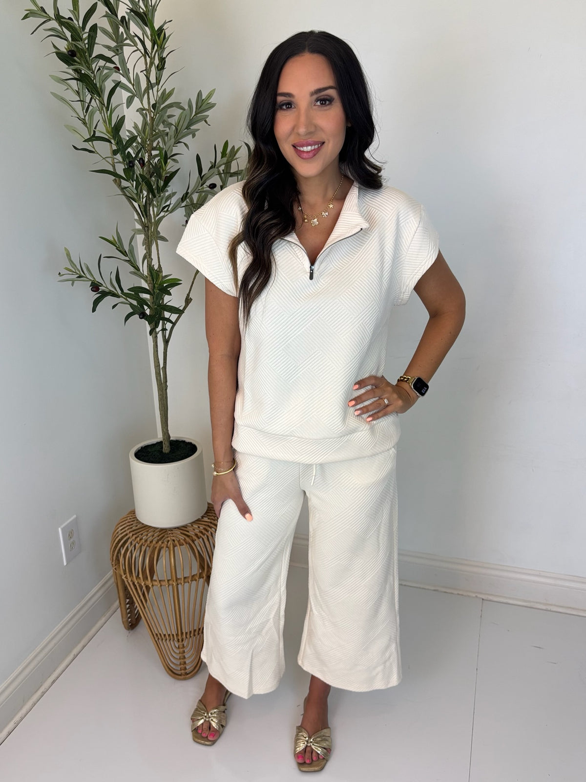 Structured Flow Pant Set