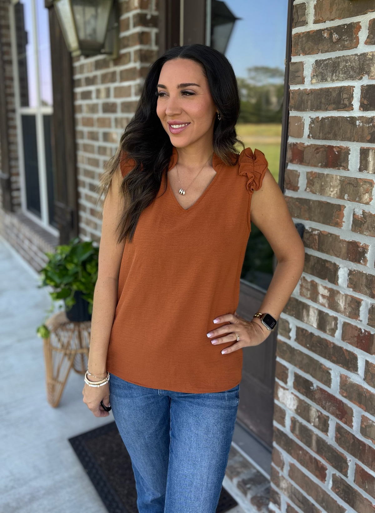 Favorite Season Ruffle Top