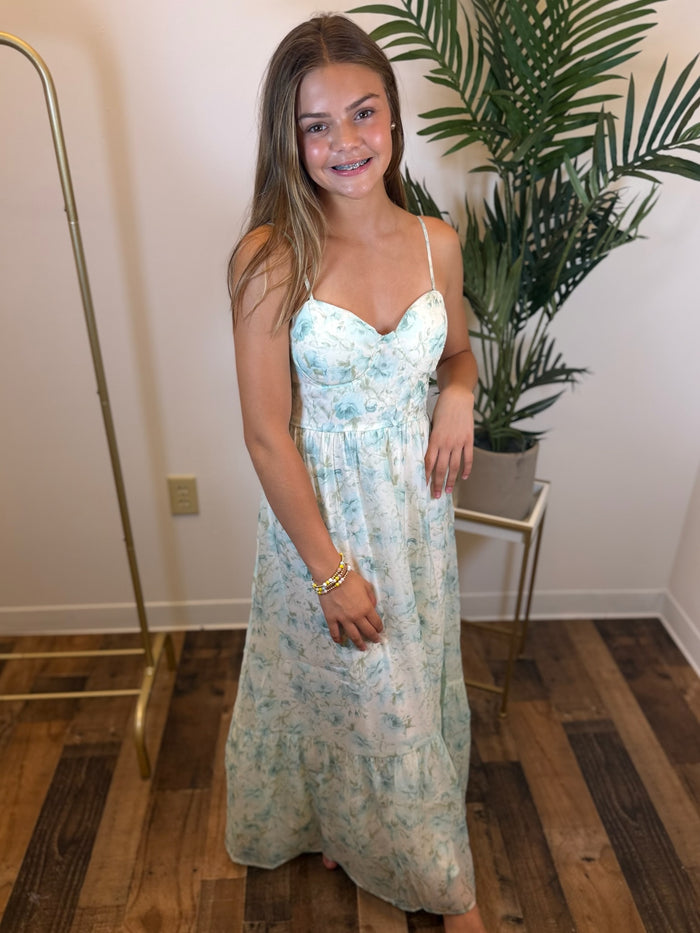 Mint to Be Midi Dress