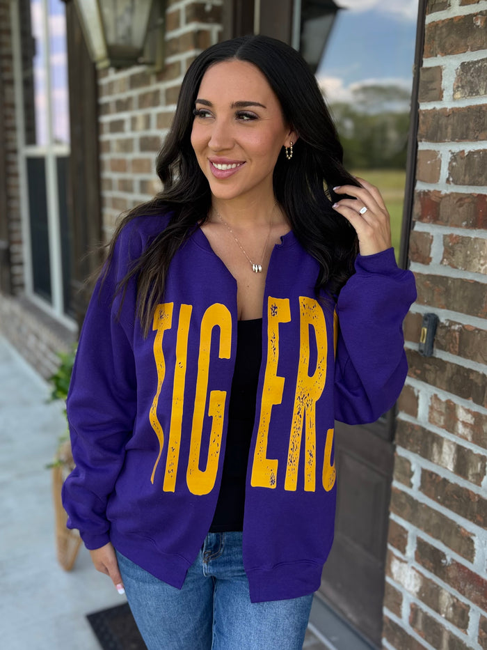 Tigers Crew Cardi (PREORDER)