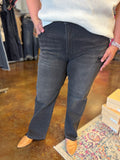 Marissa Straight Leg Release Hem Jean - Risen (Plus)