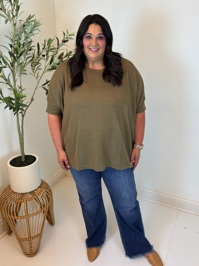 Serene Mood Knit Top - Plus