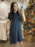 Made for Comfort Maxi Dress - Charcoal