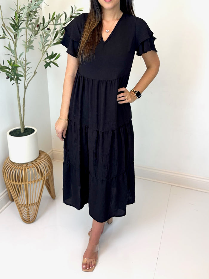 Poised Path Tiered Dress