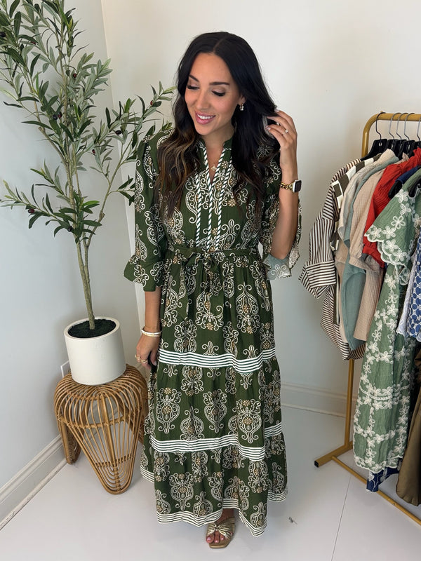 Whispering Pines Maxi Dress