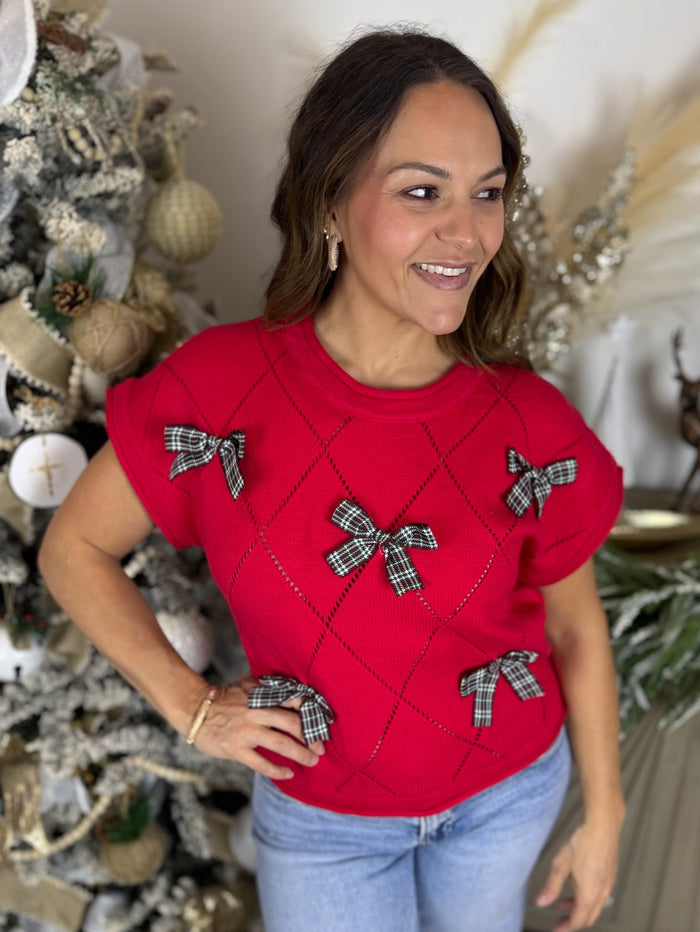 Tidings and Texture Knit Top