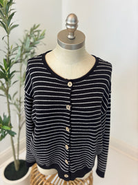 Timeless Lines Button Front Cardigan