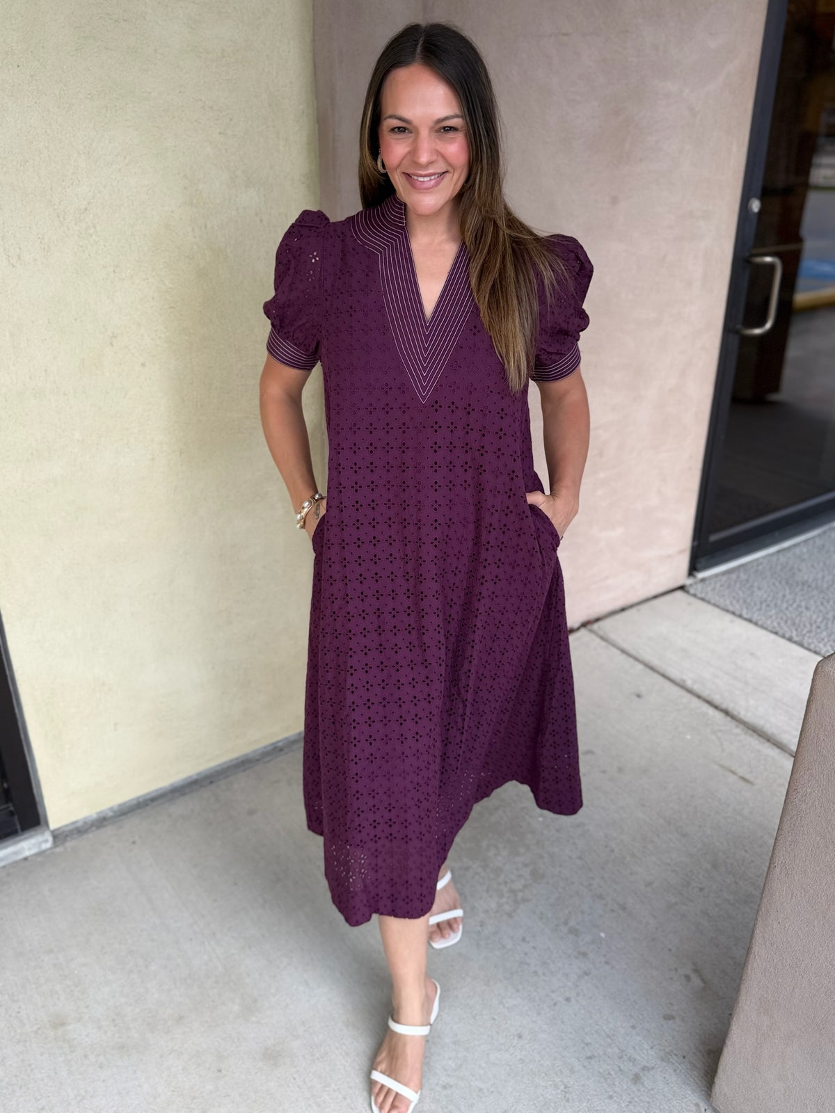 Something Special Eyelet Dress