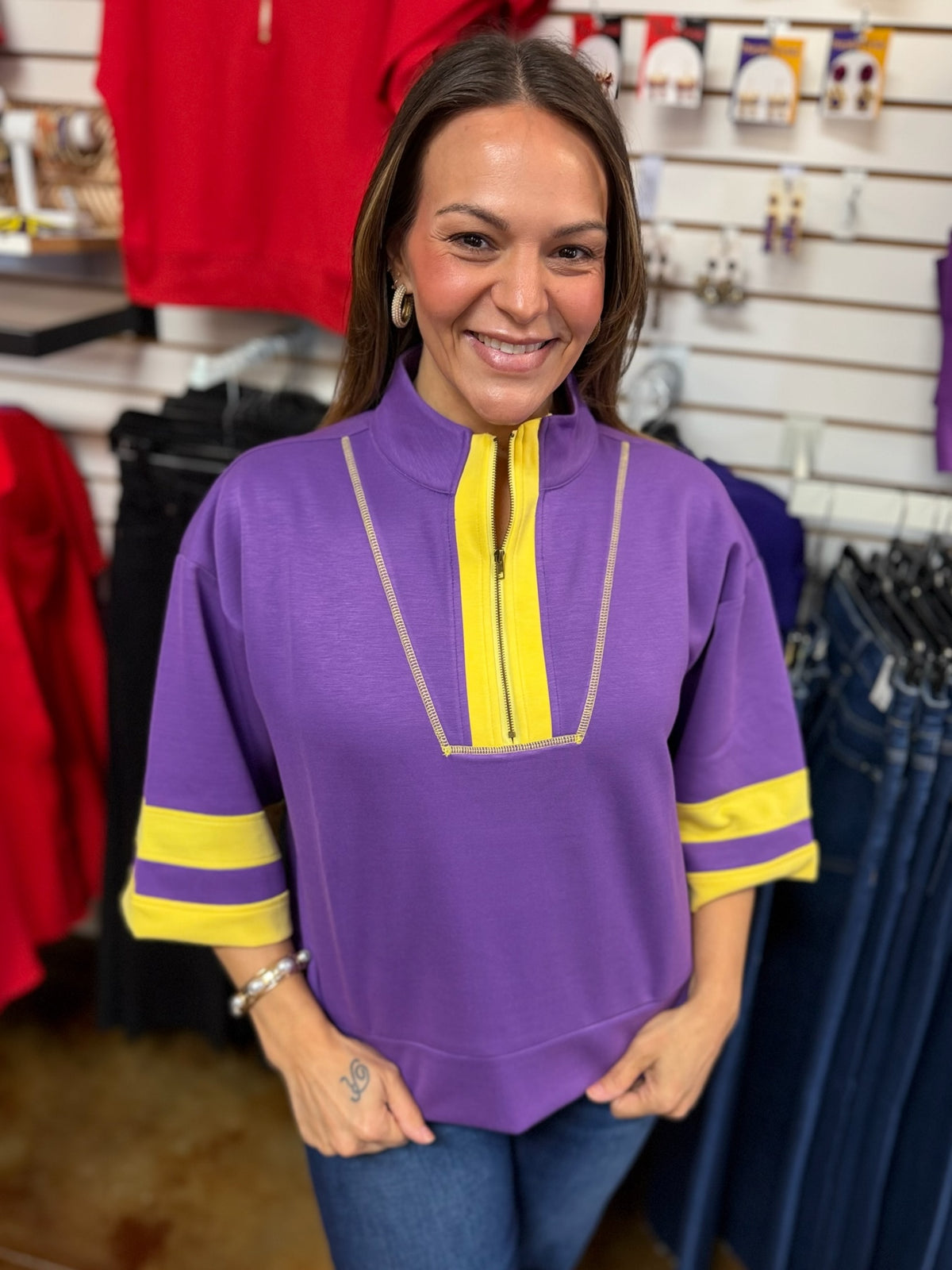 Sideline Style Top