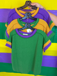 King Cake Color Block Top