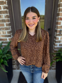 Wild About You Leopard Top