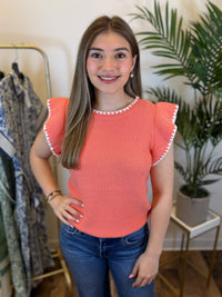 Sweet Detail Knit Top
