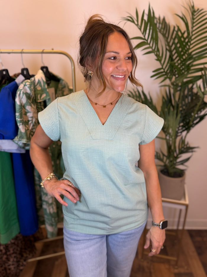 Clean Finish Blouse