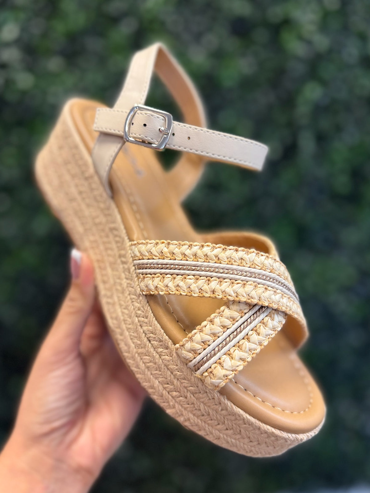 Almafi Platform Sandal