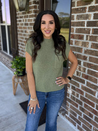 Cozy Couture Mock Neck Top