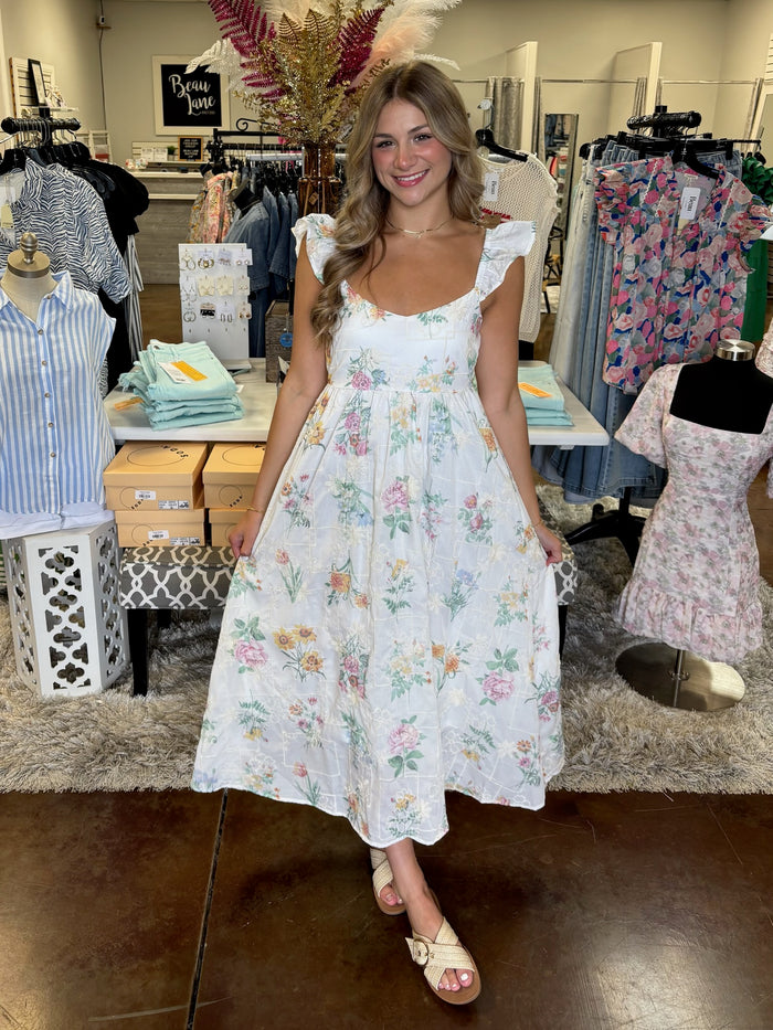 Meadow Muse Midi Dress