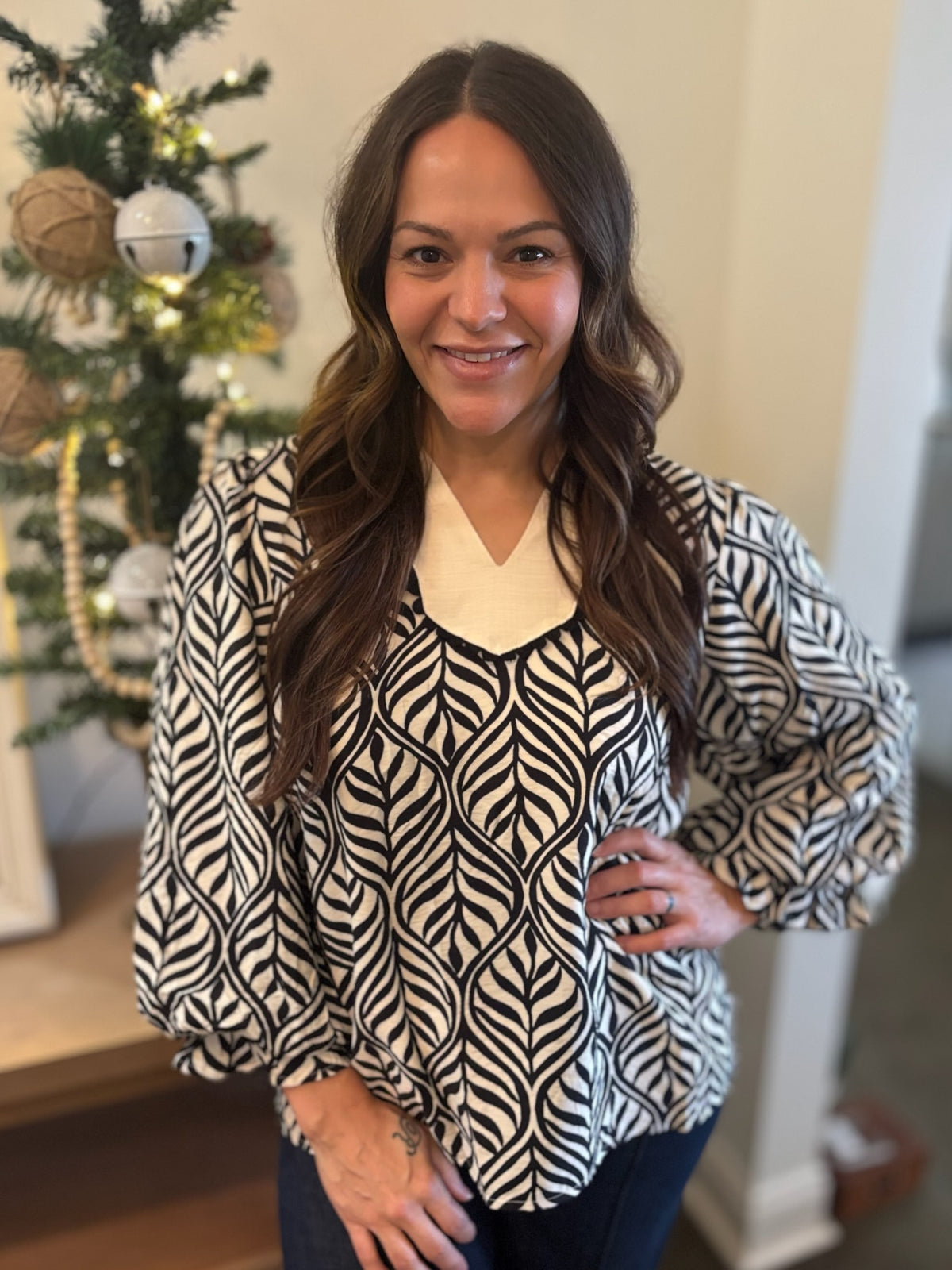 Modern Rhythm Blouse