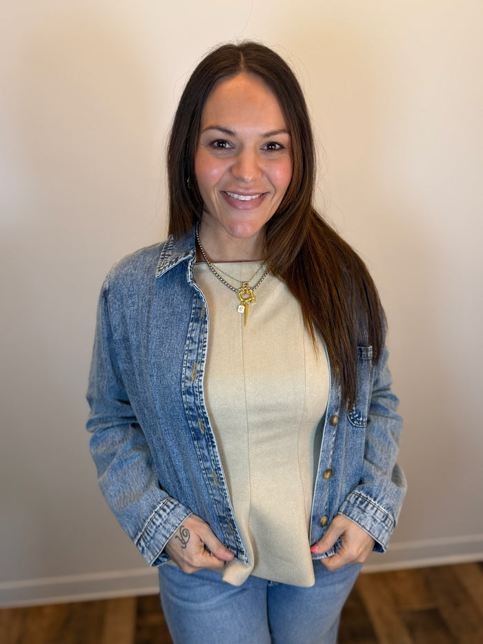 Easygoing Denim Jacket