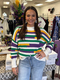 Jazz it Up Striped Sweater